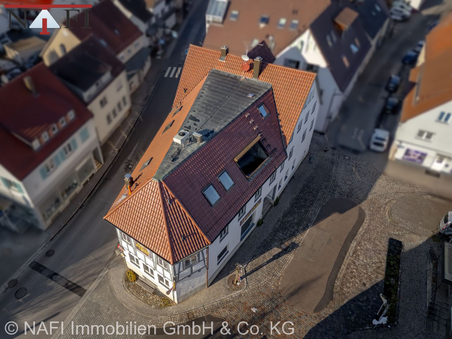 10% Renditestarkes Wohn- und Geschäftshaus in zentraler Ortskernlage mit Entwicklungspotenzial - Aussenansicht (21686)