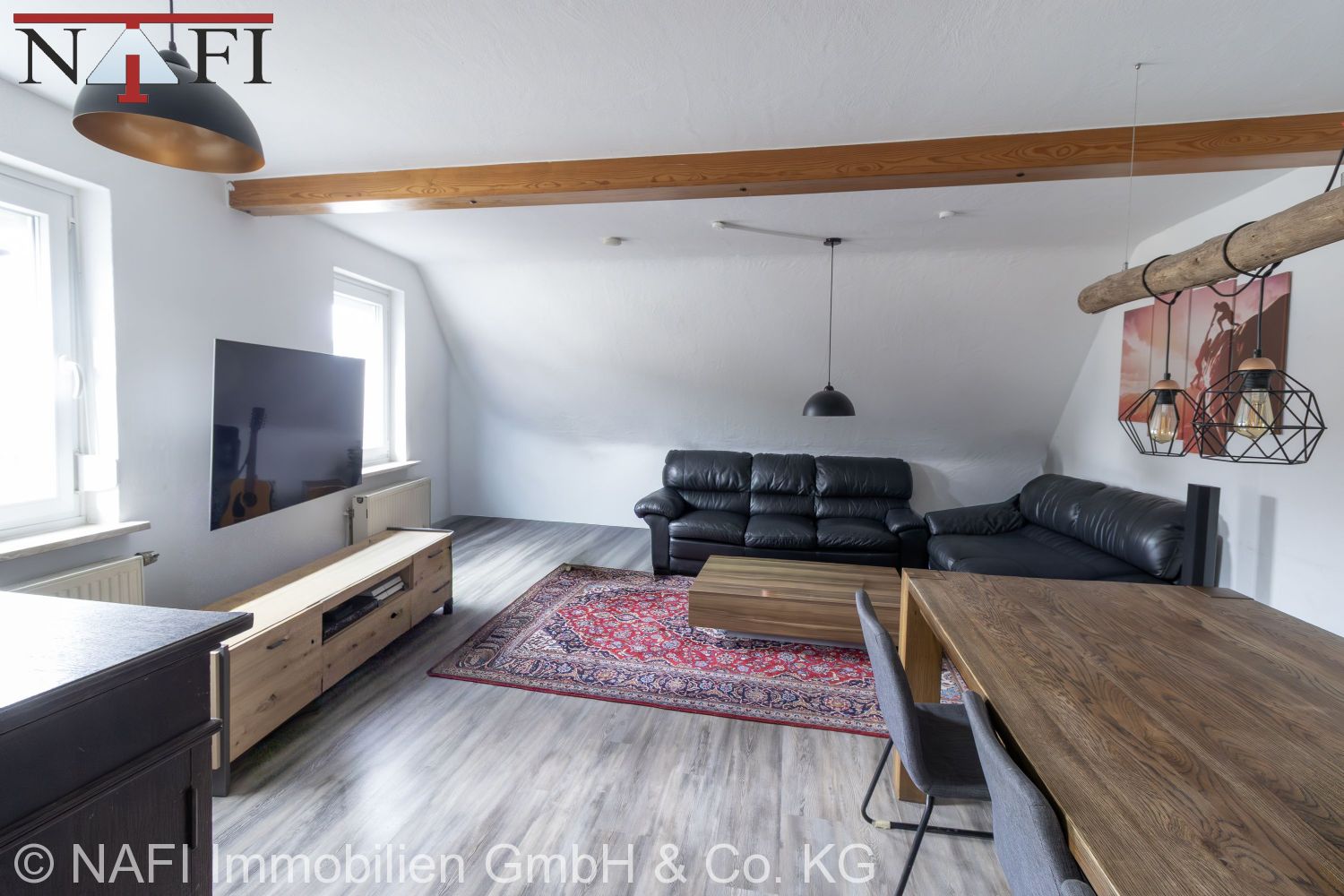 10% Renditestarkes Wohn- und Geschäftshaus in zentraler Ortskernlage mit Entwicklungspotenzial - Gemeinschaftsraum 1. Ebene Maisonettewohnung (2. OG) (21672)