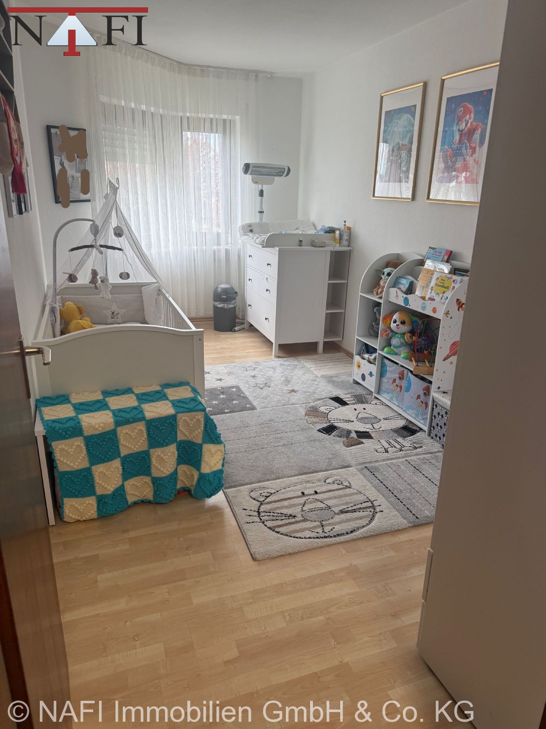***Moderne 3,5-Zimmer-Etagenwohnung mit großem, sonnigen Balkon in ruhiger Wohnlage*** - Kinderzimmer (22678)