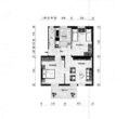 Grundriss - 3 Zimmer Wohnung