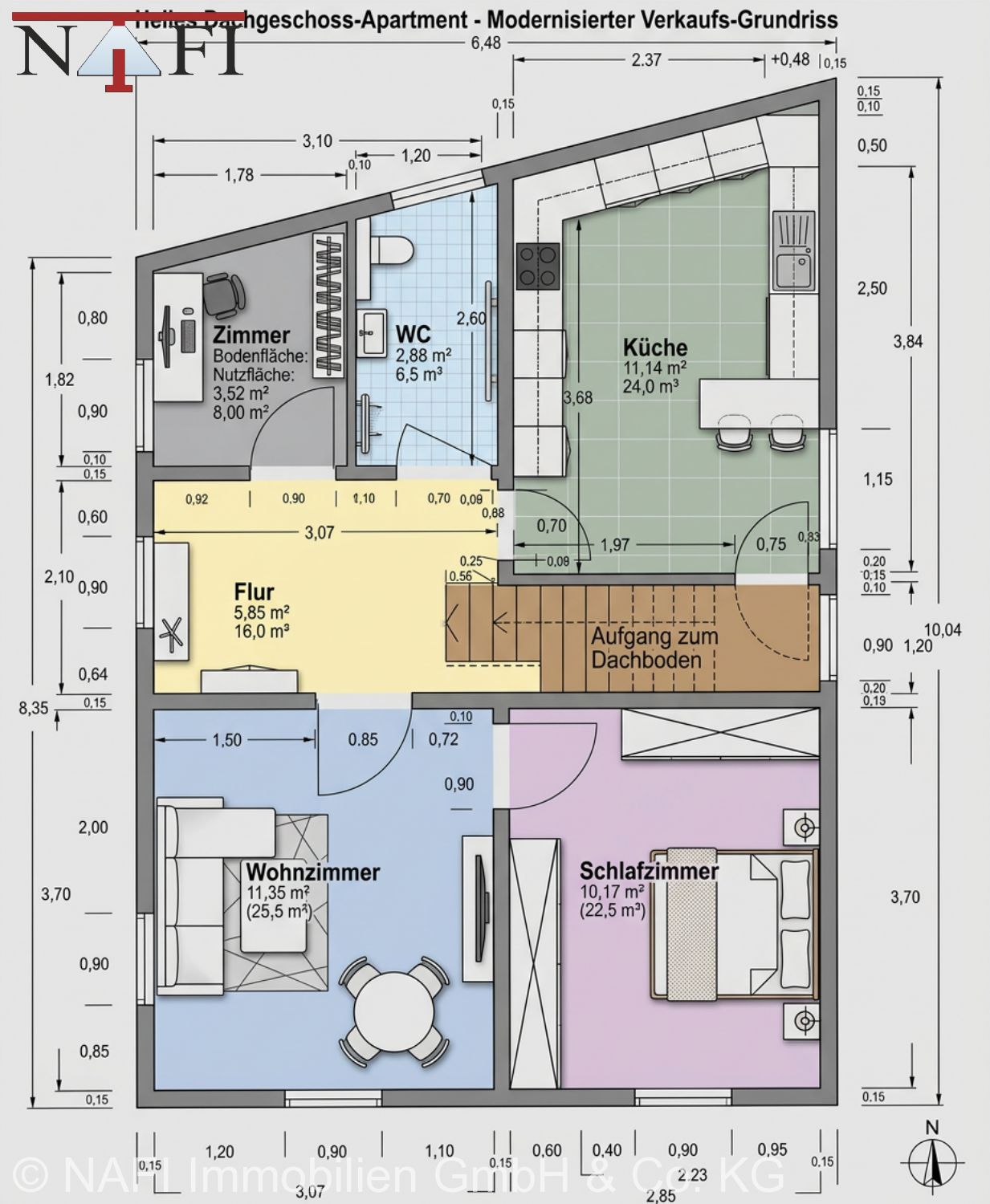 **Kapitalanleger oder Eigennutzen – Charmantes EFH in begehrter Lage** - Grundriss_OG (17347)