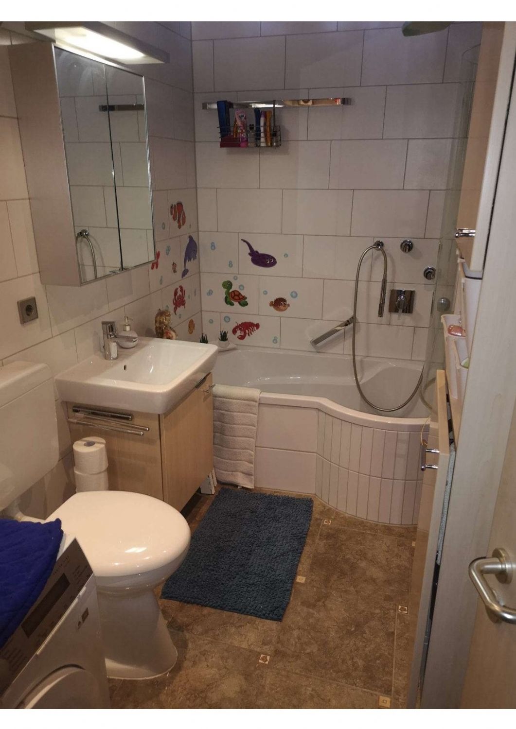 Gepflegte Eigentumswohnung in ruhiger, zentraler Lage von Schwieberdingen - Badezimmer (21436)