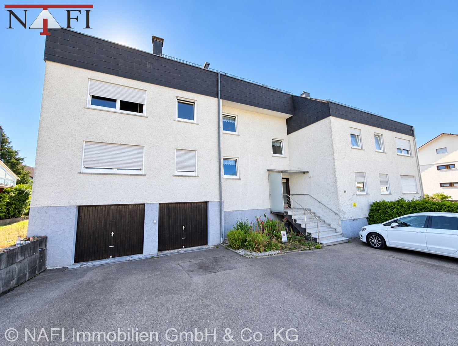Hochwertige Maisonette-Wohnung mit persönlichem Sonnenuntergang - Haus Außenansicht (28828)