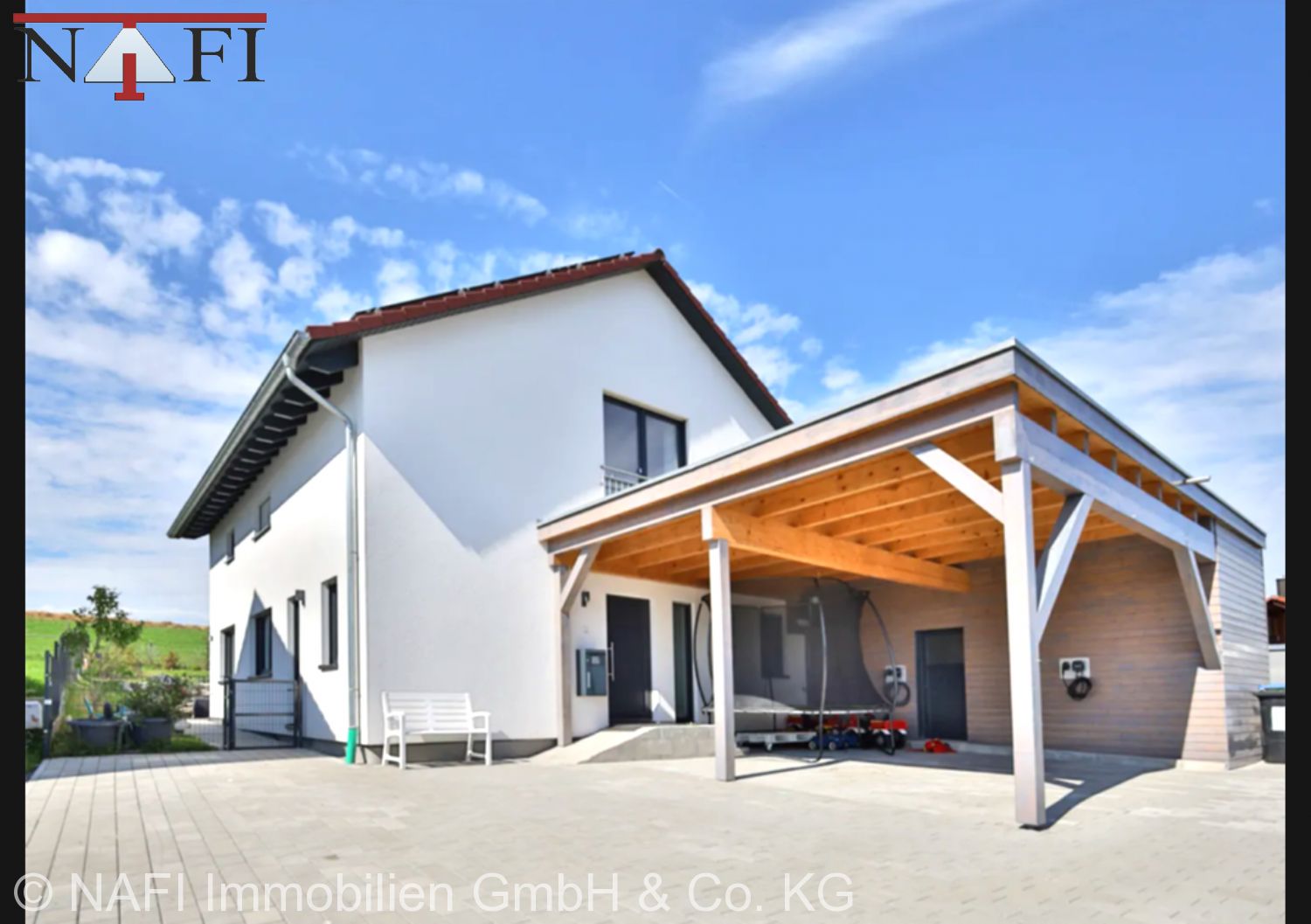 ++Zukunftssicher Wohnen: Modernes Einfamilienhaus mit Wärmepumpe, Wallbox & viel Platz!++ - Ansicht (22983)