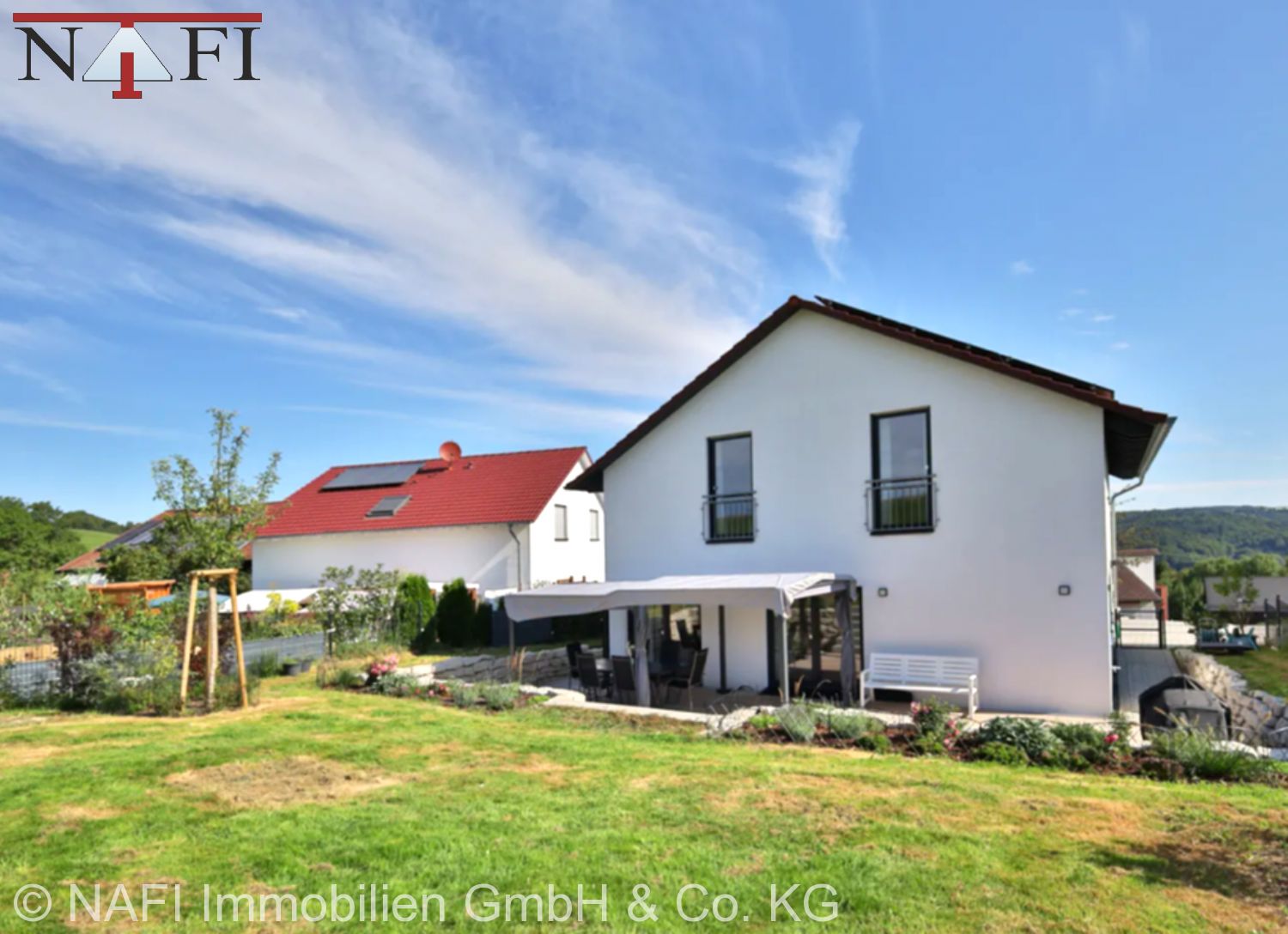 ++Zukunftssicher Wohnen: Modernes Einfamilienhaus mit Wärmepumpe, Wallbox & viel Platz!++ - Garten (22993)
