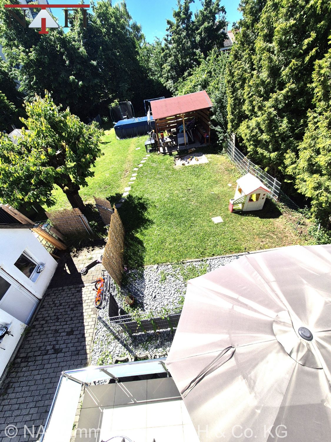 Sonnige Wohnlage modernes 1-2 Familienhaus mit großem Grundstück ~ - Garten (18270)