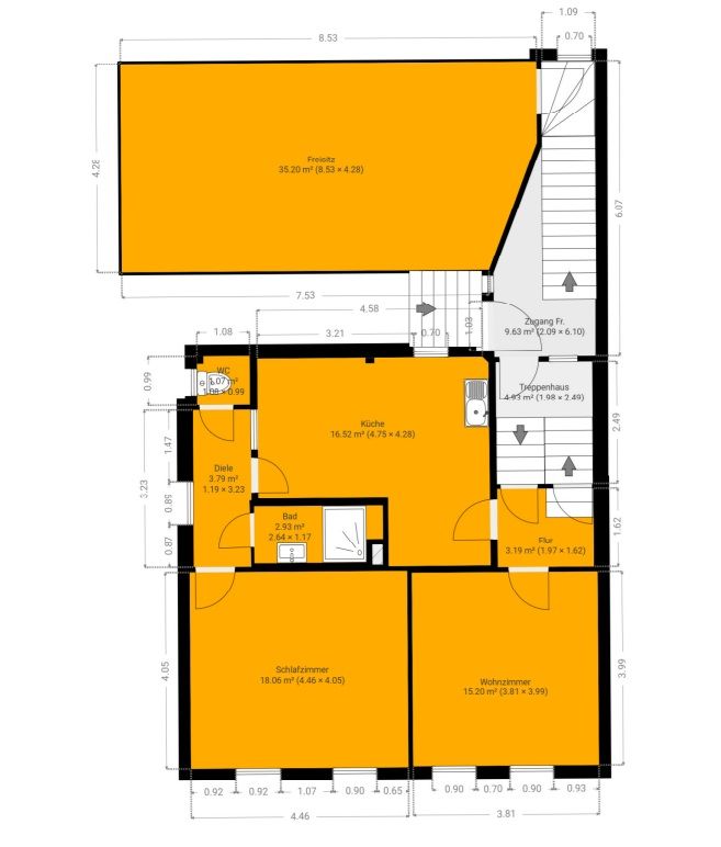 Ein Zuhause voller Möglichkeiten – charmant, großzügig und bereit für Ihre Familiengeschichte - Grundriss EG-OG (27210)