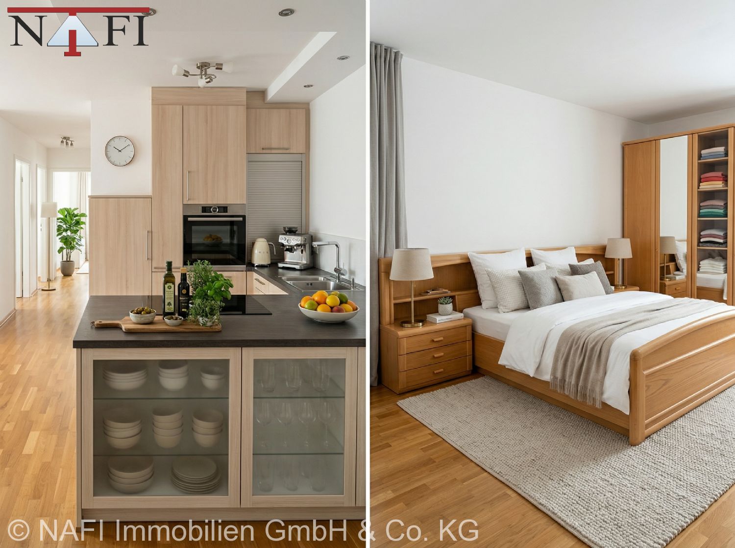 ** Exklusive Traumwohnung im Neubau-Standard – hochwertig, modern, sofort begehrenswert ** - Küche/Schlafzimmer (19298)