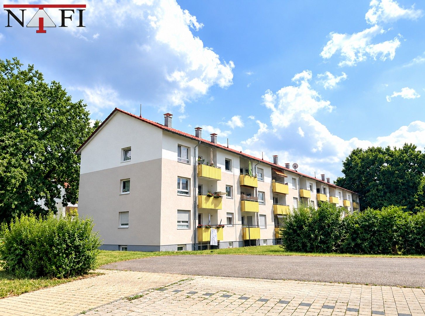 Sonnige Wohnlage + Garage**Clever geschnittene 3-Zimmer-Wohnung mit Balkon** - Ansicht (27247)