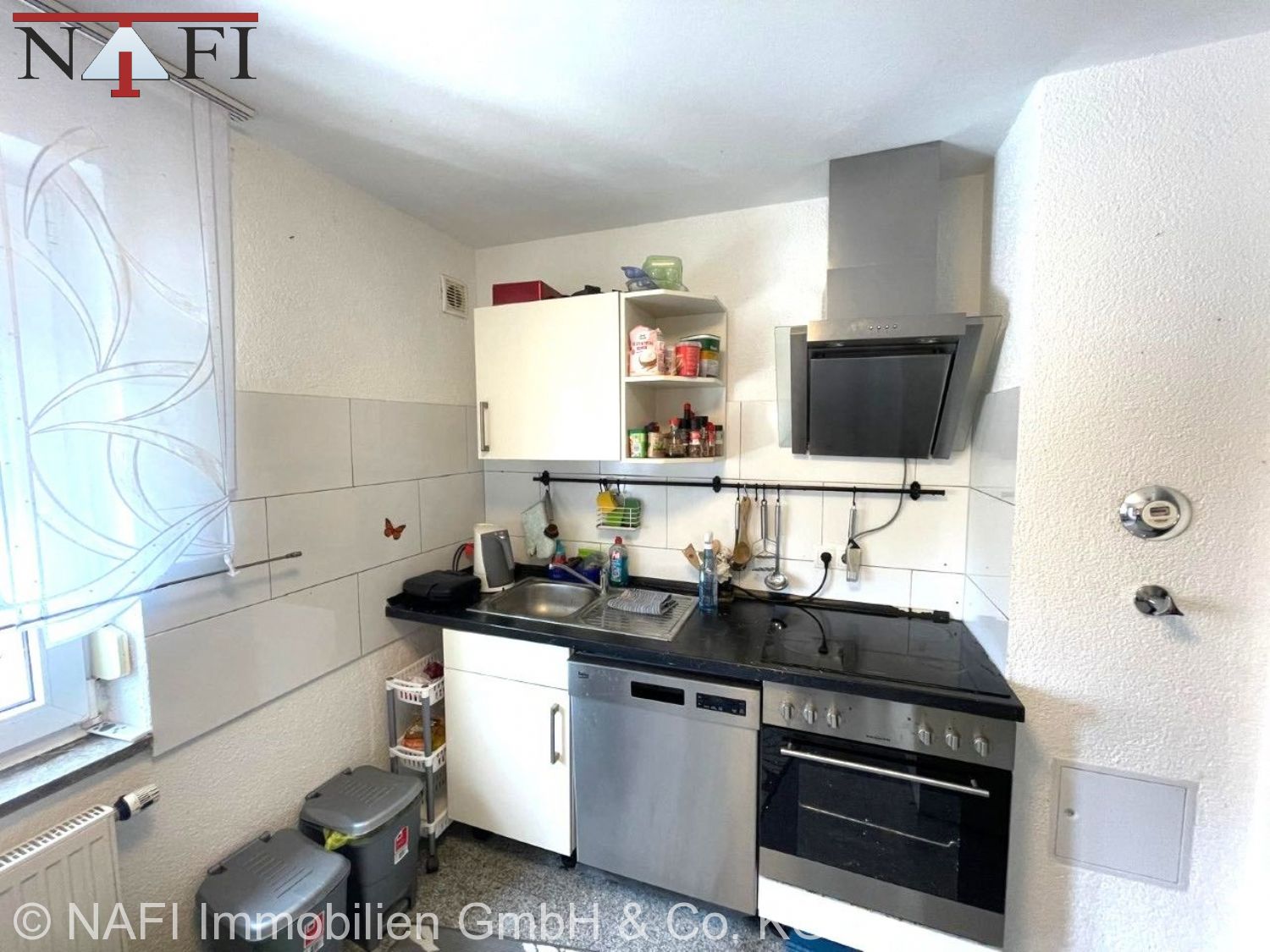 **Attraktive 3-Zimmer-Wohnung mit Garage – ca. 63 m² Wohnfläche** - Küche (27091)