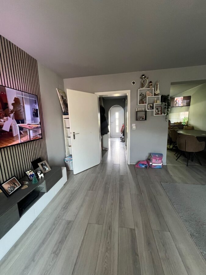 Blick aus dem Wohnzimmer