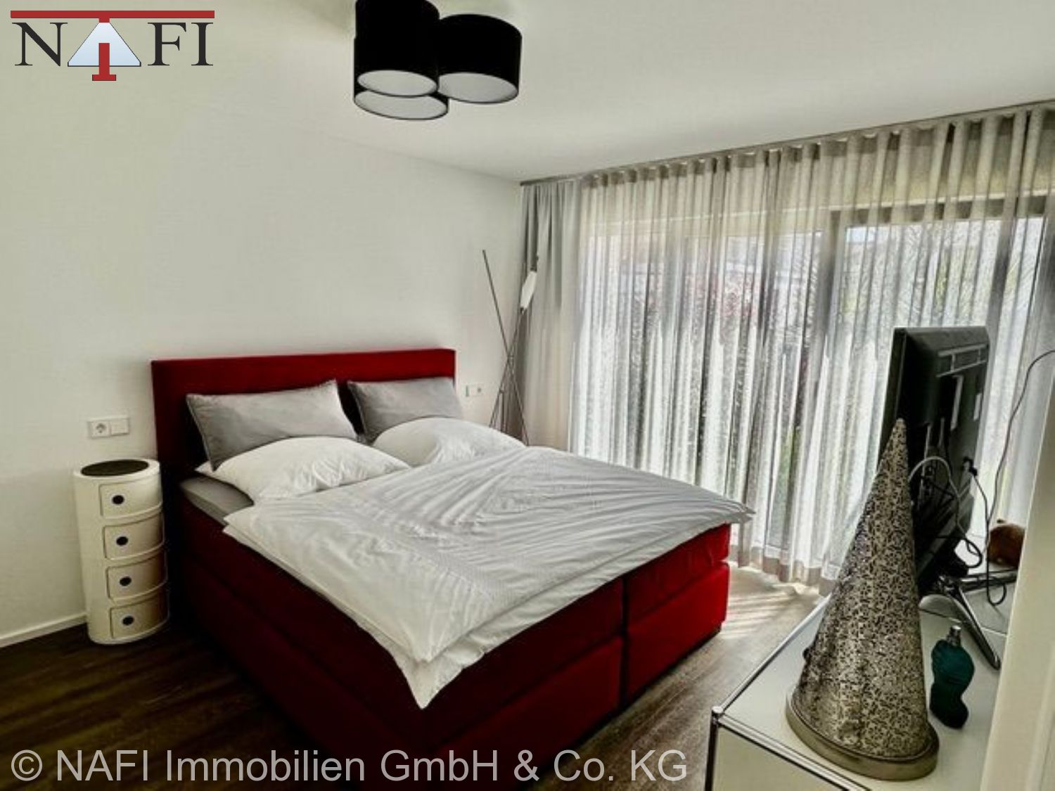** Wohnen mit Anspruch – Hochwertige Gartenwohnung im modernen KfW-55-Neubau ** - Schlafzimmer (24509)