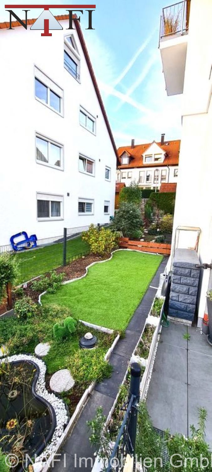 **Gehobene 3,5-Zimmer-Erdgeschosswohnung mit Terrasse und Garten** - Garten Westseite (22199)