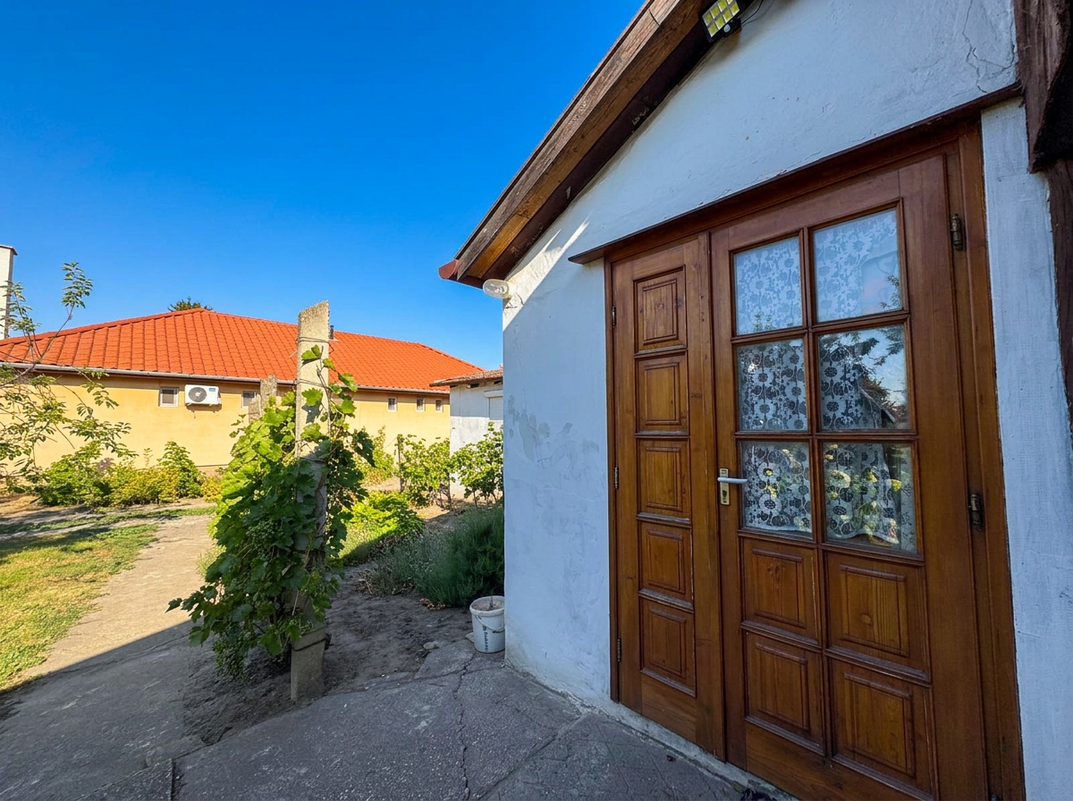 – Perle des Südens – Auswandern, Ankommen und Wohlfühlen in Bácsalmás (Südungarn) - Hofeingang (25938)
