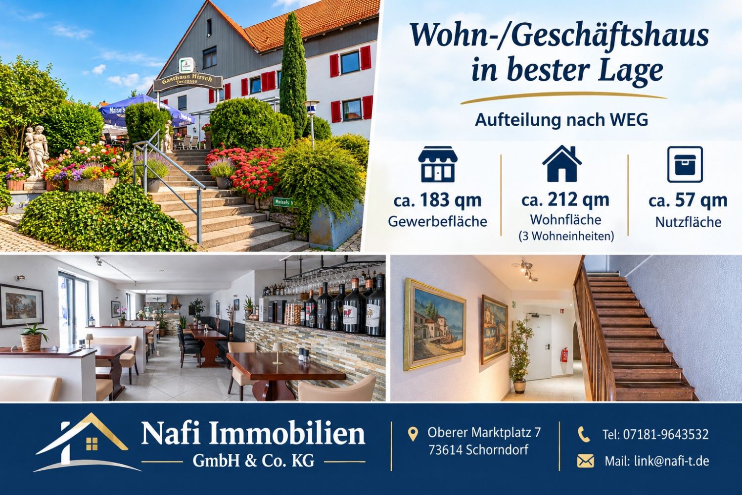 ** Kernsaniertes Wohn- und Geschäftshaus in Bestlage ** - Titelbild (24755)