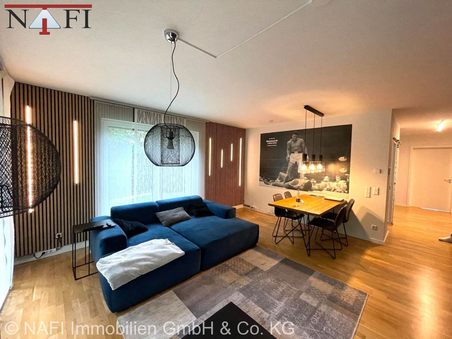 **Exklusive 4-Zimmer-Erdgeschosswohnung mit Garten, Terrasse & TG-Stellplatz in zentraler Lage** - Wohnbereich (27039)