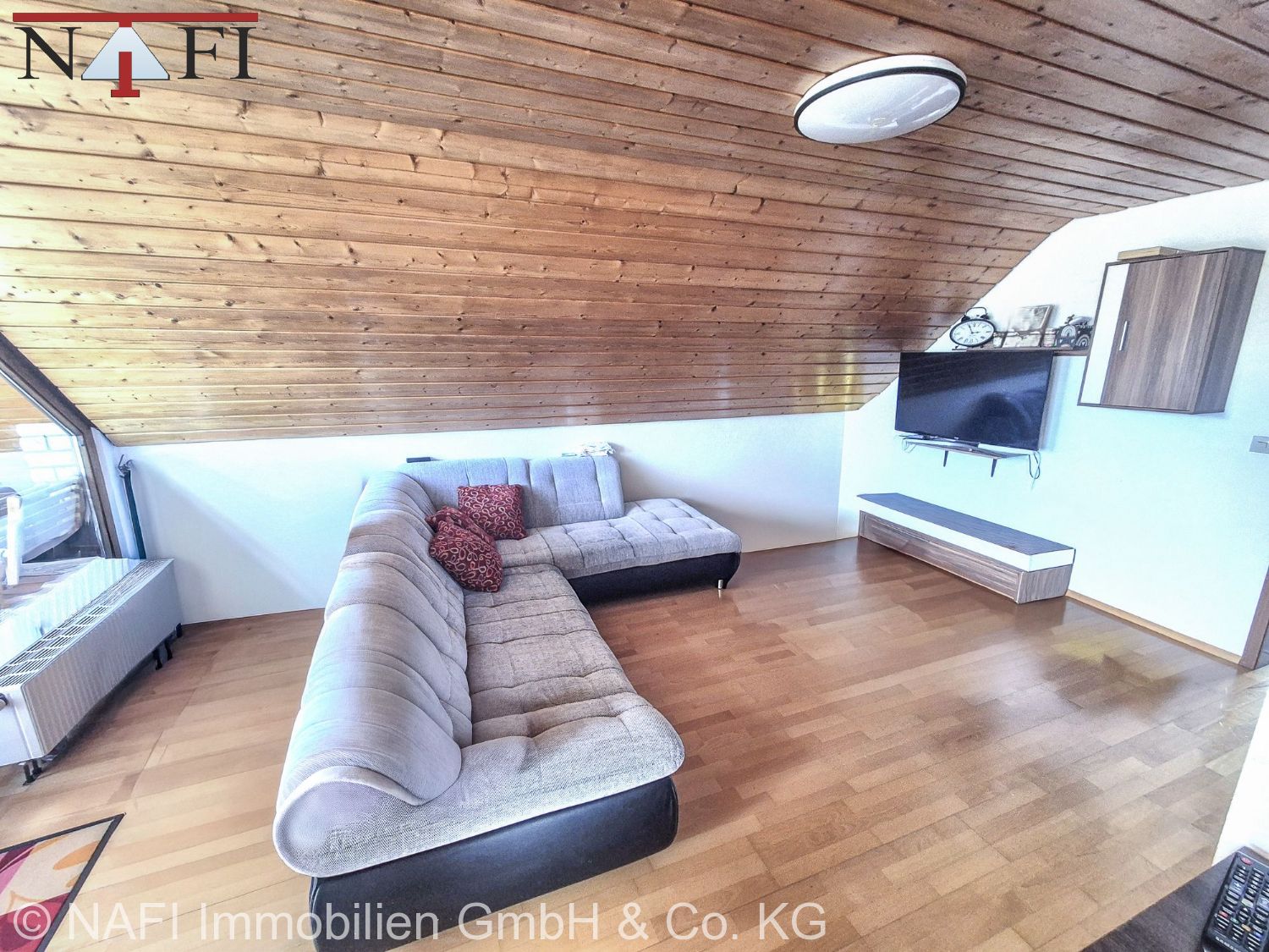 ** Leben zwischen Natur und Ortsrand – energetisch im Einklang ** - Wohnzimmer DG (25223)