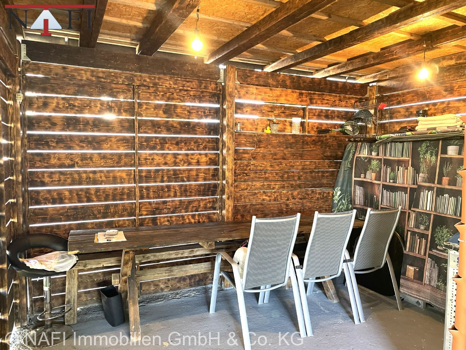 **Traumhaftes Zuhause in Bartholomä – modern renoviert & bereit zum Einziehen** - Terrasse Holz-Wintergarten (25002)
