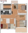 Grundriss - + Wohnen mit Weitblick – Barrierefreie 4,5-Zimmer-Wohnung +