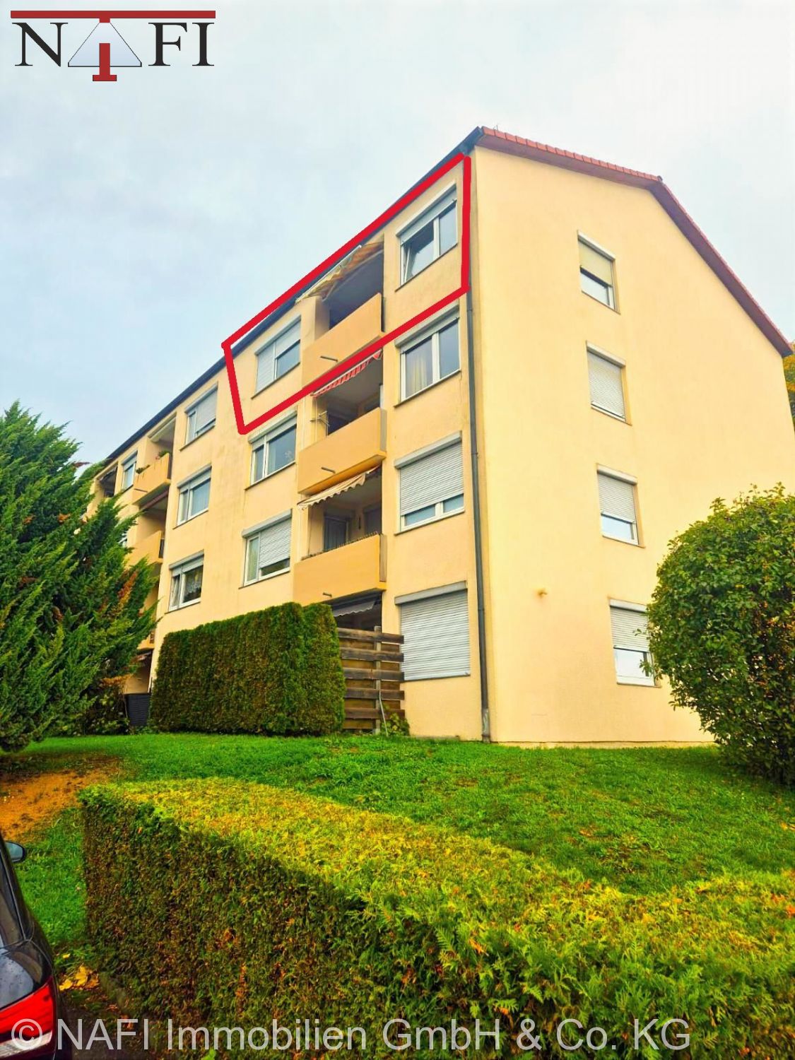 *Kernsanierte 4-Zimmer-Wohnung mit Moderne EBK und TG-Stellplatz* - Außen Ansicht (24181)